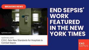 End Sepsis featured in the New York Times about Sepsis and the CDC
