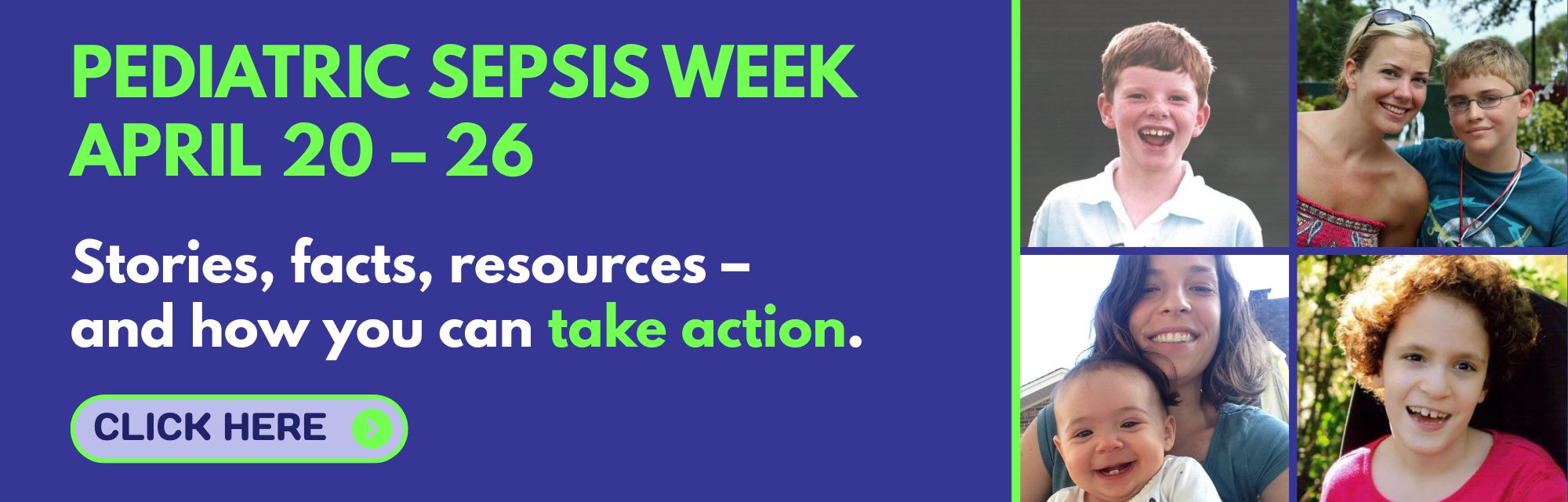 pediatric sepsis week banner